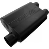 Flowmaster Super 44 Series Steel 3 Inch Muffler 9430462 Muffler, Series, in. Inlet/Dual 2 1/2 in. Outlets, Steel, Black, Each thumbnail 6