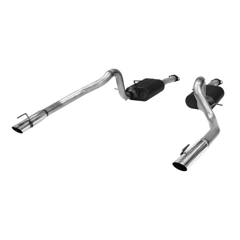 Flowmaster Stainless Steel American Thunder Exhaust Systems 817312 System, Thunder, Cat-Back, 409 Steel, Ford, 4.6L, Kit thumbnail 1