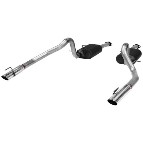 Flowmaster Stainless Steel American Thunder Exhaust Systems 817312 System, Thunder, Cat-Back, 409 Steel, Ford, 4.6L, Kit thumbnail 3