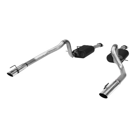 Flowmaster Stainless Steel American Thunder Exhaust Systems 817312 System, Thunder, Cat-Back, 409 Steel, Ford, 4.6L, Kit thumbnail 4