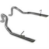 Flowmaster Tailpipe Kits 815814 Exhaust, Tailpipes, Stainless Steel. Natural, 2.5 in. Diameter, Ford, 5.0L, Pair thumbnail 1