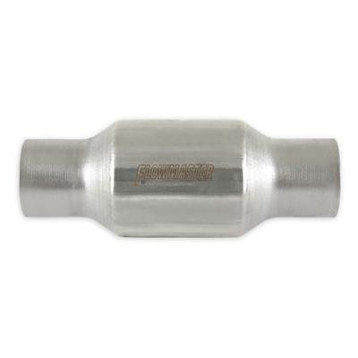 Flowmaster Universal Catalytic Converters 2230125 Converter, Universal, Ceramic, Stainless Steel, 2.5 in. Slip Fit Inlet/Outlet, 10.5 in. Length, 3-Way, Each thumbnail 7