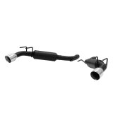 Flowmaster Outlaw Series Exhaust Systems 817686 System, Outlaw, Axle-Back, Split Rear Exit, Stainless Steel, Natural, Chevy, 6.2L, Kit thumbnail 1