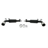 Flowmaster Outlaw Series Exhaust Systems 817686 System, Outlaw, Axle-Back, Split Rear Exit, Stainless Steel, Natural, Chevy, 6.2L, Kit thumbnail 3