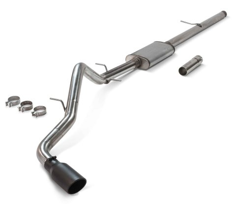 Flowmaster FlowFX Exhaust Systems 717858 System, Cat-back, FlowFX, 409 Stainless Steel, 4.50 in. Black Ceramic Coated Tip, Single, Chevy, GMC, 5.3L, Kit
