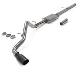 Flowmaster FlowFX Exhaust Systems 717858 System, Cat-back, FlowFX, 409 Stainless Steel, 4.50 in. Black Ceramic Coated Tip, Single, Chevy, GMC, 5.3L, Kit thumbnail 2