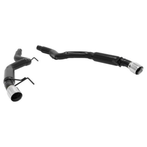 Flowmaster Outlaw Series Exhaust Systems 817713 System, Series, Rear Axle-Back, 409 Stainless Steel, Black, 3 in. Diameter, Polished Tip, Ford, Kit thumbnail 3