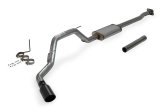 Flowmaster FlowFX Exhaust Systems 717864 System, FlowFX, Cat-back, Single, Stainless Steel, Natural, Side Exit, Black Ceramic Coated Tip, Ford, Kit thumbnail 8