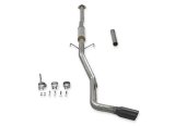 Flowmaster FlowFX Exhaust Systems 717881 System, FlowFX, Cat-Back, 409 Stainless Steel, Single-In, 3.5 in. Black Stainless Tip, Toyota, Tacoma, 4.0L, Kit thumbnail 3