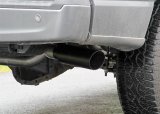 Flowmaster Outlaw Series Exhaust Systems 817981 Systems, Series, Cat-back, Single In/Dual Out, Stainless Steel, Natural, Split Rear/Split Side Exit, Black Tips, Ford, Kit thumbnail 3