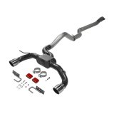 Flowmaster Outlaw Series Exhaust Systems 818101 System, Series, Cat-back, Stainless Steel, Natural/Black, Black Chrome Tips, Ford Bronco, Kit thumbnail 7