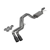 Flowmaster FlowFX Exhaust Systems for 2015-2020 TAHOE, YUKON - 717986 System, Cat-back, FlowFX, 409 Stainless Steel, 3.50 in. Black Ceramic Coated Tips, Dual Exit, Chevy, GMC, Kit thumbnail 5