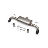 Flowmaster FlowFX Exhaust Systems 718154 Systems, FlowFx Series, Stainless Steel, Ford Bronco Sport, Dual Split Rear, Black Tip, Kit thumbnail 1