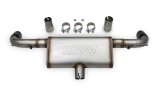 Flowmaster FlowFX Exhaust Systems 718154 Systems, FlowFx Series, Stainless Steel, Ford Bronco Sport, Dual Split Rear, Black Tip, Kit thumbnail 3