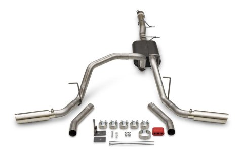 Flowmaster American Thunder Exhaust Systems for 2023-2026 CANYON, COLORADO - 818167 Exhaust, Thunder, Cat-Back, Stainless Steel, Polished Stainless Tips, Chevy, GMC, Kit thumbnail 1