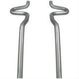 Flowmaster Tailpipe Kits 15802 Exhaust, Tailpipes, Steel, Aluminized, 2.5 in. Diameter, Buick, Chevy, Oldsmobile, Pontiac, Pair thumbnail 1