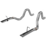 Flowmaster Tailpipe Kits 15820 Exhaust, Tailpipes, Steel, Aluminized, 3 in. Diameter, Ford, 5.0L, Pair thumbnail 1