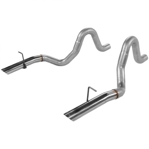 Flowmaster Tailpipe Kits 15820 Exhaust, Tailpipes, Steel, Aluminized, 3 in. Diameter, Ford, 5.0L, Pair