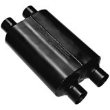 Flowmaster Super 40 Series Delta Flow Steel 2.5 Inch Muffler 9525454 Muffler, Series, Dual 2 1/2 in. Inlets/Dual 2 1/2 in. Outlets, Steel, Black, Each thumbnail 5