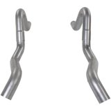 Flowmaster Tailpipe Kits 15819 Exhaust, Tailpipes, Steel, Aluminized, 3 in. Diameter, Chevy, Pontiac, Oldsmobile, Buick, Pair thumbnail 3