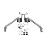Flowmaster Stainless Steel American Thunder Exhaust Systems for 1968 CHEVY II, 1969-1973 NOVA, 1971-1974 VENTURA - 817158 System, Header-Back, Steel, 2.5 in. Diameter, Buick, Chevy, Oldsmobile, Pontiac, Kit thumbnail 1