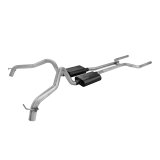 Flowmaster Stainless Steel American Thunder Exhaust Systems for 1968 CHEVY II, 1969-1973 NOVA, 1971-1974 VENTURA - 817158 System, Header-Back, Steel, 2.5 in. Diameter, Buick, Chevy, Oldsmobile, Pontiac, Kit thumbnail 6