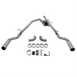 Flowmaster American Thunder Exhaust Systems 817669 System, Thunder, Cat-back, Single In/Dual Out, Stainless, Natural, Chevy, GMC, 5.3L, Kit thumbnail 1