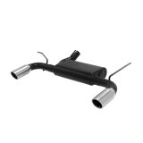Flowmaster Stainless Steel Force II Exhaust Systems 817738 System, II, Axle-Back, Split Rear, Steel, Natural, Jeep, 3.8L, Kit thumbnail 3