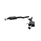 Flowmaster Stainless Steel American Thunder Exhaust Systems 817749 System, Thunder, Rear Axle-back, Rear Exit, Steel, Black, Ford, 5.0L, Kit thumbnail 1