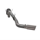 Flowmaster Outlaw Series Exhaust Systems 817755 Systems, Series, Rear Axle-back, Single, Stainless Steel, Natural, Rear Exit, Black Tips, Jeep, 3.8L, Kit thumbnail 2