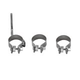 Flowmaster FlowFX Exhaust Systems 717944 System, Cat-back, FlowFX, 2.5 in. 409 Stainless Steel, 3.50 in. Black Ceramic Coated Tip, Single, Toyota, RWD/4WD, All Wheelbases, Kit thumbnail 2