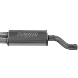 Flowmaster FlowFX Exhaust Systems 718103 System, Cat-back, FlowFX, 409 Stainless Steel, 4.50 in. Black Ceramic Tips, Dual Exit, Nissan, 4.0L, Kit thumbnail 6