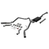 Flowmaster American Thunder Exhaust Systems 818113 System, Series, Cat-Back, Split Side/Split Side Exit, Stainless Steel, Natural, Polished Tips, Chevy, GMC, Kit thumbnail 7