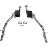 Flowmaster American Thunder Exhaust Systems 17212 Exhaust, Thunder, Cat-Back, Steel, Aluminized, Original Style Tips, Ford, 4.6, 5.0L, Kit thumbnail 3