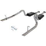 Flowmaster American Thunder Exhaust Systems 17212 Exhaust, Thunder, Cat-Back, Steel, Aluminized, Original Style Tips, Ford, 4.6, 5.0L, Kit thumbnail 5