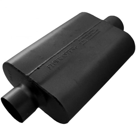 Flowmaster 40 Series Delta Flow Steel 3 Inch Muffler 943040 Muffler, Series, in. Inlet/3 in. Outlet, Steel, Black, Each thumbnail 6
