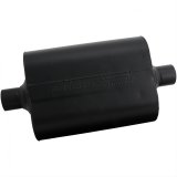 Flowmaster Super 40 Series Delta Flow Steel 2.25 Inch Muffler 952445 Muffler, Series, 2 1/4 in. Inlet/2 1/4 in. Outlet, Steel, Black, Each thumbnail 1