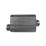 Flowmaster Stainless Steel Delta Force 40 Series Race 409 3.5 Inch Muffler 8435419 Muffler, Series, Oval, Stainless, Black, in. Offset Inlet, in. Center Outlet, Each thumbnail 1
