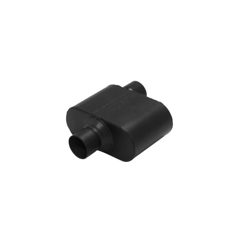 Flowmaster Super 10 Series 409 Stainless Steel 2.5 Inch Muffler 842512 Muffler, Series, Oval, in. Center Inlet, in. Offset Outlet, Stainless, Black, Ford, Each thumbnail 3