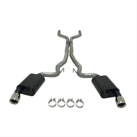 Flowmaster American Thunder Exhaust Systems 817730 System, Thunder, Dual, Cat-back, Steel, Aluminized, Split Rear Exit, Ford, Kit thumbnail 2