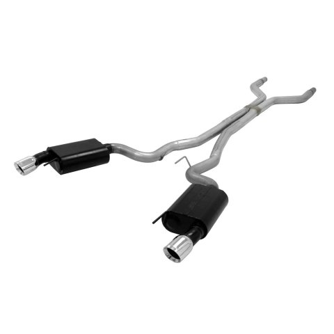 Flowmaster American Thunder Exhaust Systems 817730 System, Thunder, Dual, Cat-back, Steel, Aluminized, Split Rear Exit, Ford, Kit thumbnail 7