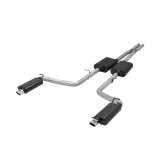 Flowmaster American Thunder Exhaust Systems for 2015-2023 300, CHARGER - 817741 System, Thunder, Cat-Back, Split Rear, Stainless Steel, Natural, Chrysler, Dodge, 3.6L, Kit thumbnail 2