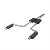 Flowmaster American Thunder Exhaust Systems for 2015-2023 300, CHARGER - 817741 System, Thunder, Cat-Back, Split Rear, Stainless Steel, Natural, Chrysler, Dodge, 3.6L, Kit thumbnail 3