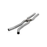 Flowmaster Scavenger X-Pipes 81107 X-Pipe, Scavenger, Exhaust, Stainless Steel, Natural, 2.25 in. Diameter, Ford, 3.7L, Each thumbnail 1