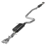 Flowmaster American Thunder Exhaust Systems 817784 System, Thunder, Cat-back, Stainless Steel, Natural, Polished Tip, Ford, 1.6L, Kit thumbnail 2
