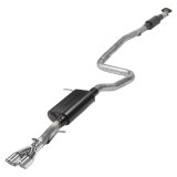 Flowmaster American Thunder Exhaust Systems 817784 System, Thunder, Cat-back, Stainless Steel, Natural, Polished Tip, Ford, 1.6L, Kit thumbnail 5