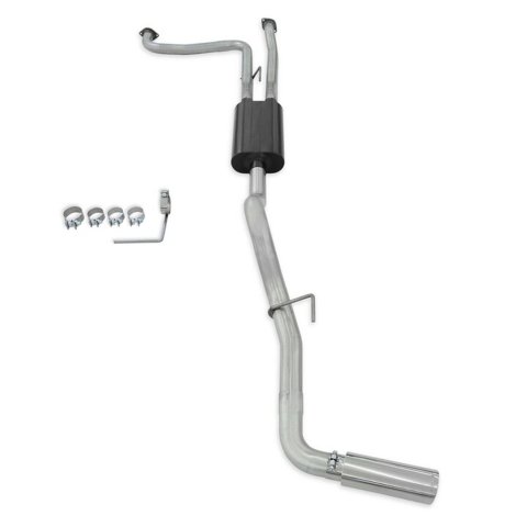 Flowmaster Stainless Steel American Thunder Exhaust Systems 818150 System, Thunder, Cat-back, Stainless, Natural, Passenger Side Exit, Nissan, Kit thumbnail 2