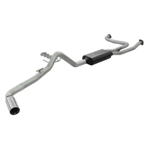 Flowmaster Stainless Steel American Thunder Exhaust Systems 818150 System, Thunder, Cat-back, Stainless, Natural, Passenger Side Exit, Nissan, Kit thumbnail 5