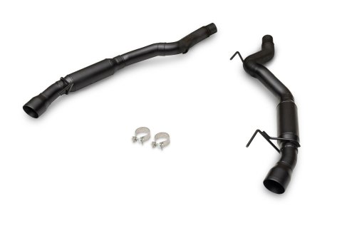 Flowmaster Outlaw Series Exhaust Systems 818160 System, Series, Rear Axle-Back, 304 Stainless Steel, Black, 3 in. Diameter, 4 in. Black Dual Tips, Ford, Kit thumbnail 4