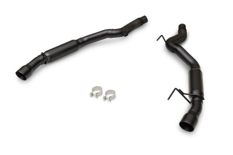 Flowmaster Outlaw Series Exhaust Systems 818160 System, Series, Rear Axle-Back, 304 Stainless Steel, Black, 3 in. Diameter, 4 in. Black Dual Tips, Ford, Kit thumbnail 6